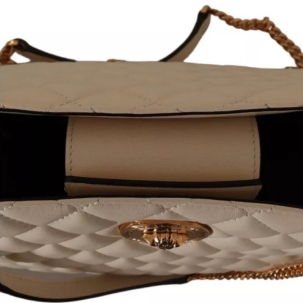 Versace Medusa Lambskin Quilted Tote with Gold Chain - Picture 3 of 12